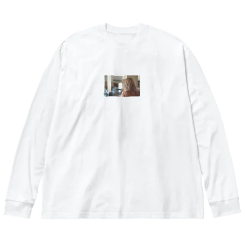 女性の幻想 Big Long Sleeve T-Shirt