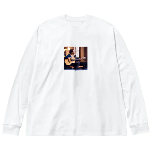 シンガーの表現 Big Long Sleeve T-Shirt