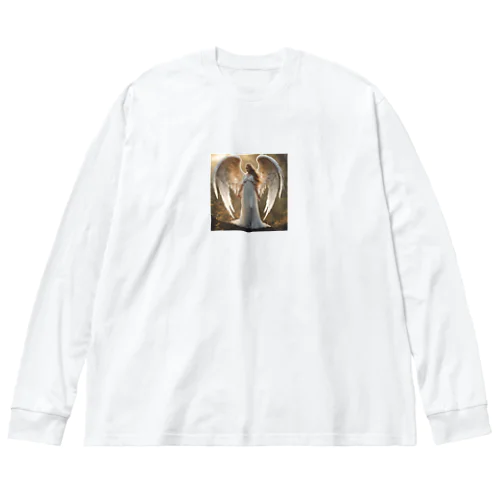 天使 Big Long Sleeve T-Shirt