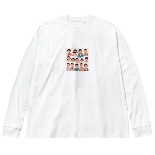 マイコレクション 無邪気スマイル Big Long Sleeve T-Shirt