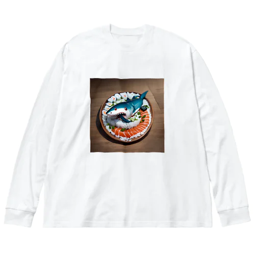 メガロ丼 ビッグシルエットロングスリーブTシャツ