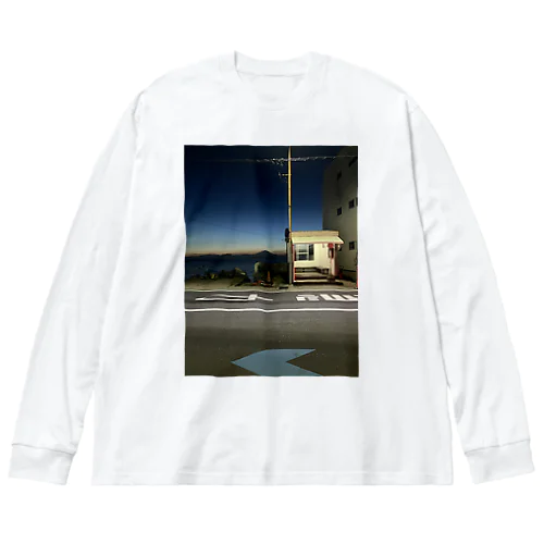 バス停 Big Long Sleeve T-Shirt