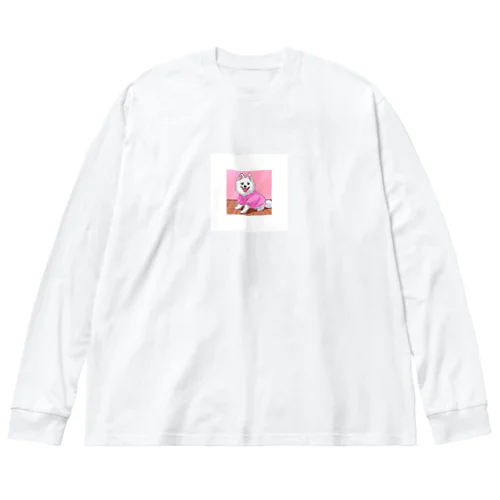 シンプル　スピッツ　パールグッズ Big Long Sleeve T-Shirt