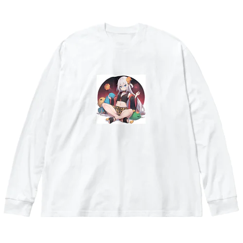 芋娘のポテチ Big Long Sleeve T-Shirt