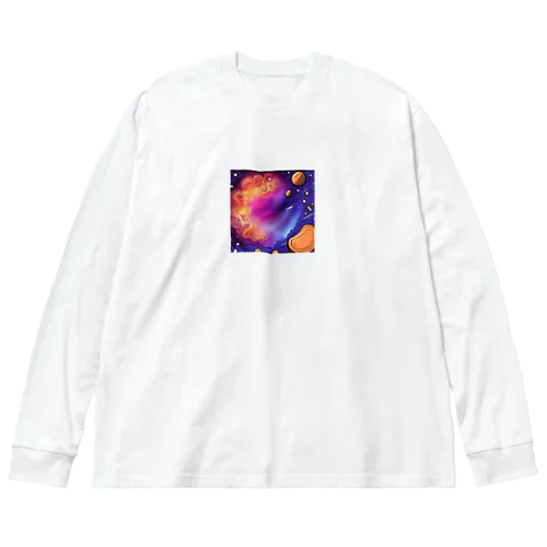 宇宙 Big Long Sleeve T-Shirt