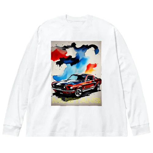 マスタングの魅力 Big Long Sleeve T-Shirt