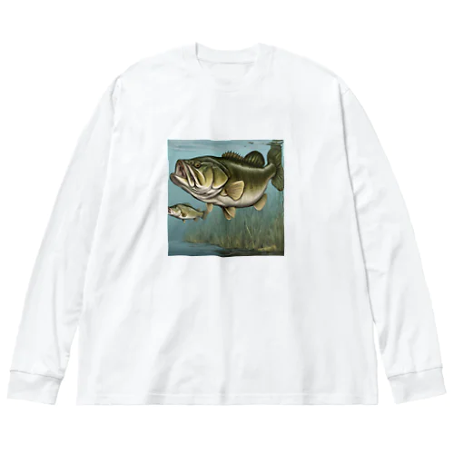 yuu1994fishing ビッグシルエットロングスリーブTシャツ