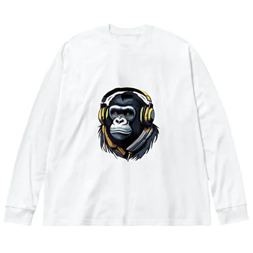 ヘッドホンゴリラ「gorugo」のおちゃらけタイム Big Long Sleeve T-Shirt