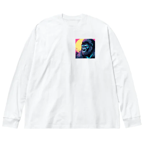 ワイルドシリーズ ゴリラ Big Long Sleeve T-Shirt