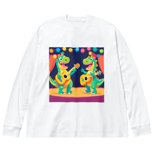 うたザウルス Big Long Sleeve T-Shirt