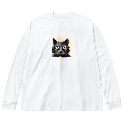 やる気のないネコ ビッグシルエットロングスリーブTシャツ