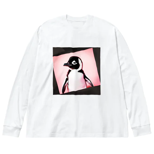 ペンギン赤ちゃん ビッグシルエットロングスリーブTシャツ