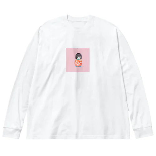 かわいいこけしのグッズ Big Long Sleeve T-Shirt