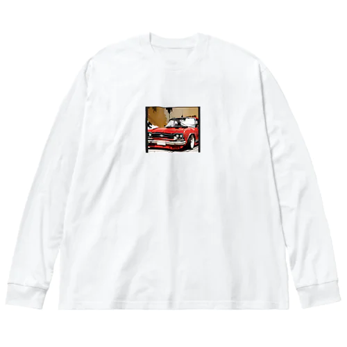 かっこいい車シリーズ ビッグシルエットロングスリーブTシャツ