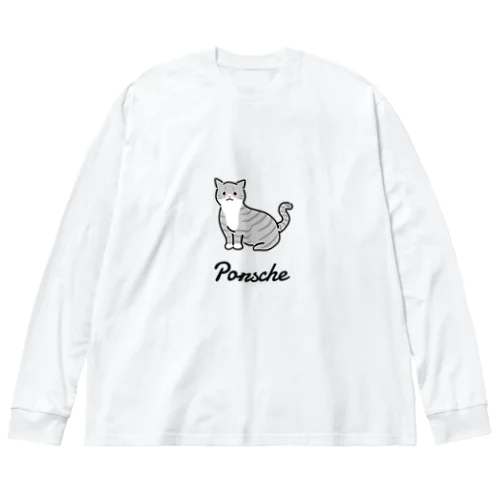 Porsche ビッグシルエットロングスリーブTシャツ