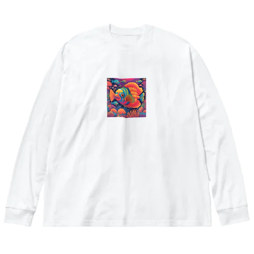 海底散歩 Big Long Sleeve T-Shirt