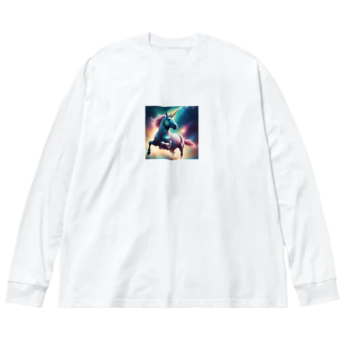 天翔けるユニコーン Big Long Sleeve T-Shirt