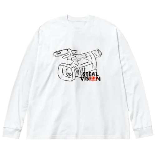 steal visionレンズ越しロングスリーブTシャツ ビッグシルエットロングスリーブTシャツ