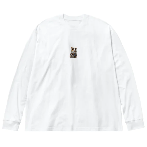 わんちゃんは癒します Big Long Sleeve T-Shirt