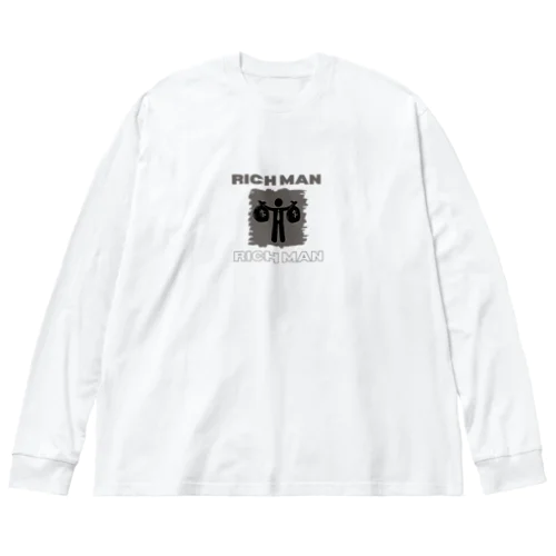 リッチマン1 Big Long Sleeve T-Shirt