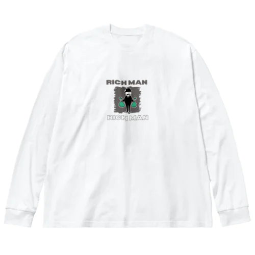 リッチマン2 ビッグシルエットロングスリーブTシャツ