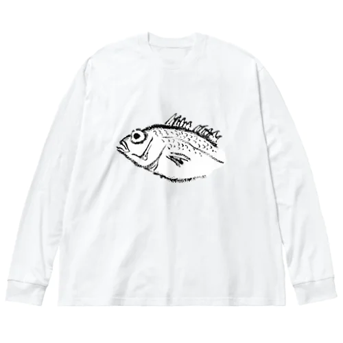 クロムツくん Big Long Sleeve T-Shirt