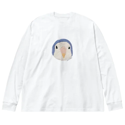 コザクラインコ（バイオレット） Big Long Sleeve T-Shirt