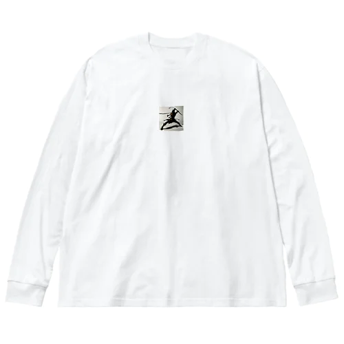 日本の魂、サムライの精神を感じる特別なアイテム Big Long Sleeve T-Shirt