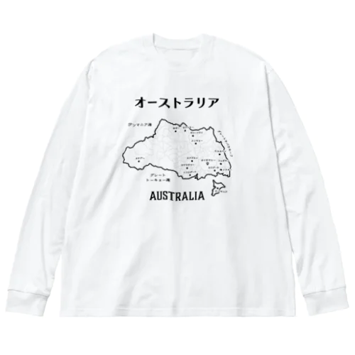オーストラリア ビッグシルエットロングスリーブTシャツ