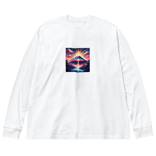 ダイヤモンド富士 Big Long Sleeve T-Shirt