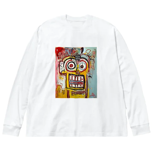 痛風発作に苦しむ男 Big Long Sleeve T-Shirt