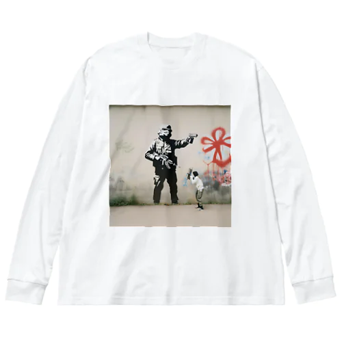 戦争と平和 Big Long Sleeve T-Shirt