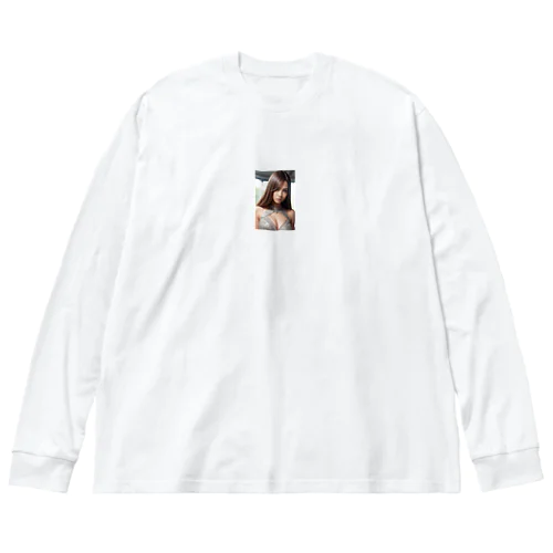 AI美女 A Big Long Sleeve T-Shirt