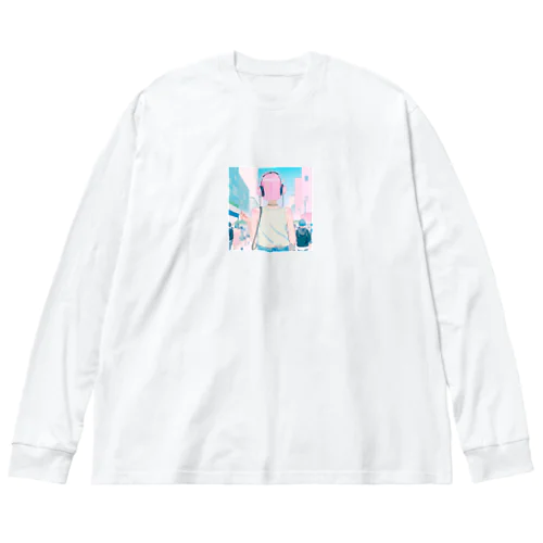 サニーピンクボブ Big Long Sleeve T-Shirt