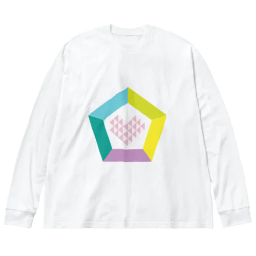 心の支え Big Long Sleeve T-Shirt