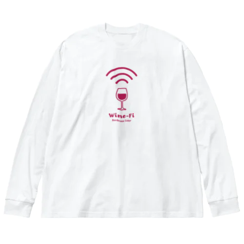 フリー Wine-Fi Big Long Sleeve T-Shirt