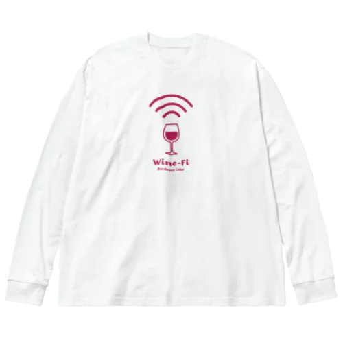 フリー Wine-Fi ビッグシルエットロングスリーブTシャツ