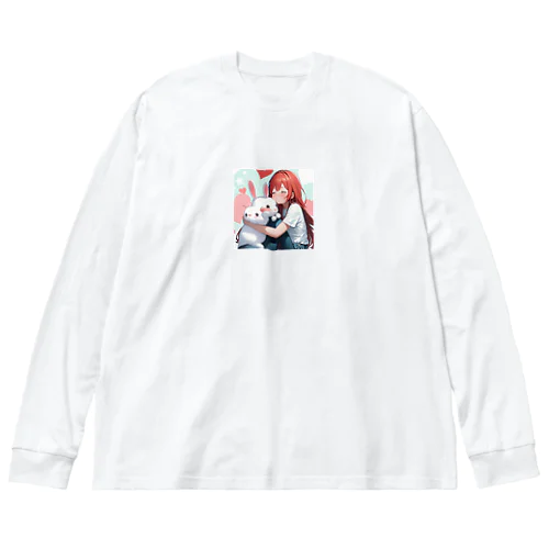 トリンとうさタン ビッグシルエットロングスリーブTシャツ