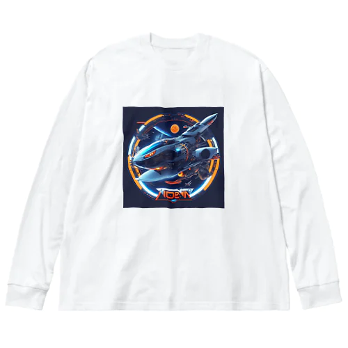 未来の乗り物　02 Big Long Sleeve T-Shirt