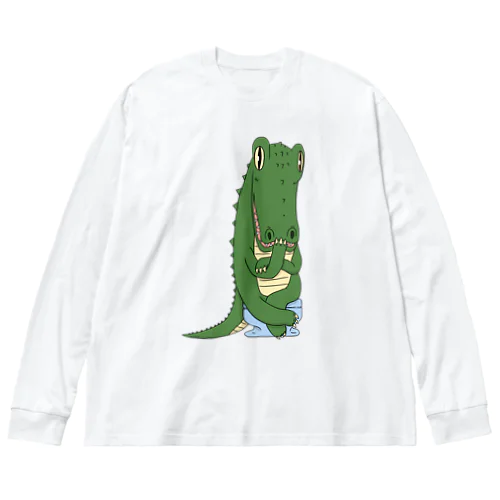 考えるワニの１０月 Big Long Sleeve T-Shirt