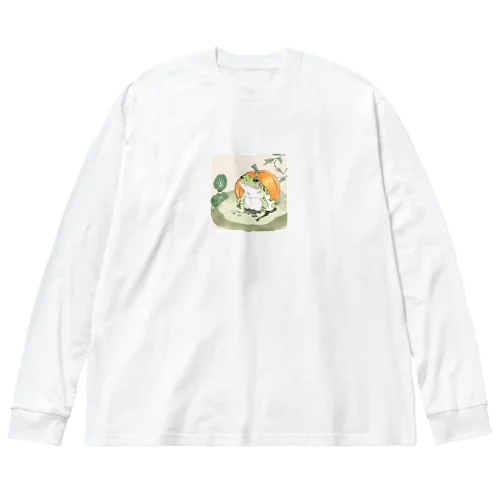 和カエルかぼちゃ2 Big Long Sleeve T-Shirt