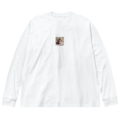 可愛い猫ちゃん Big Long Sleeve T-Shirt