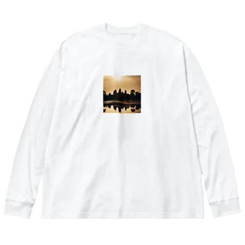 有名観光スポット：アンコールワット（カンボジア） Big Long Sleeve T-Shirt