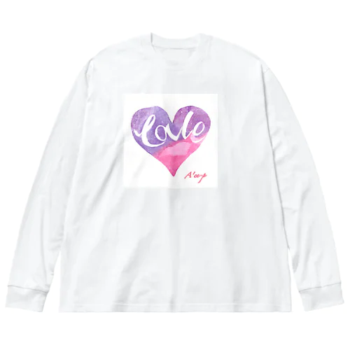 ふんわりLove ビッグシルエットロングスリーブTシャツ