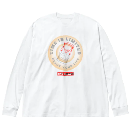 LOIZER time is limited Big Long Sleeve T-Shirt