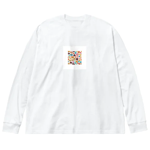 カラフルおやつ Big Long Sleeve T-Shirt