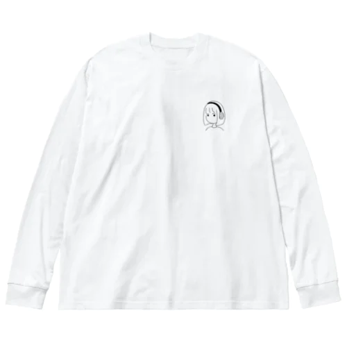 ヘッドパン女子 ビッグシルエットロングスリーブTシャツ