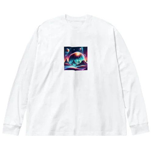 未来宇宙 Big Long Sleeve T-Shirt