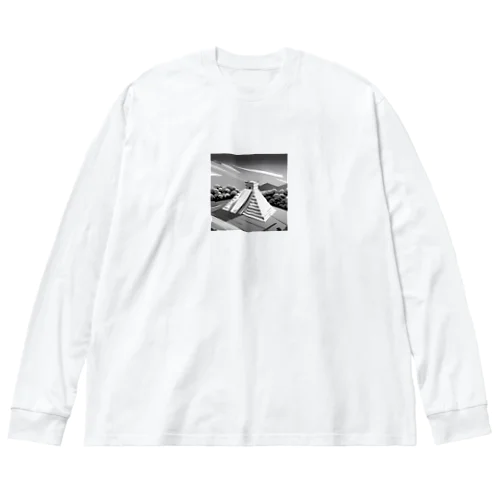 有名な観光スポットイメージ画像：チチェン・イッツァ（メキシコ） Big Long Sleeve T-Shirt