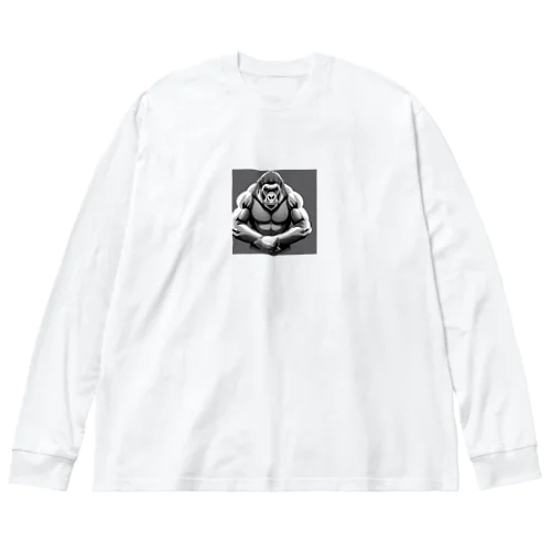 イラスト　ゴリラ Big Long Sleeve T-Shirt